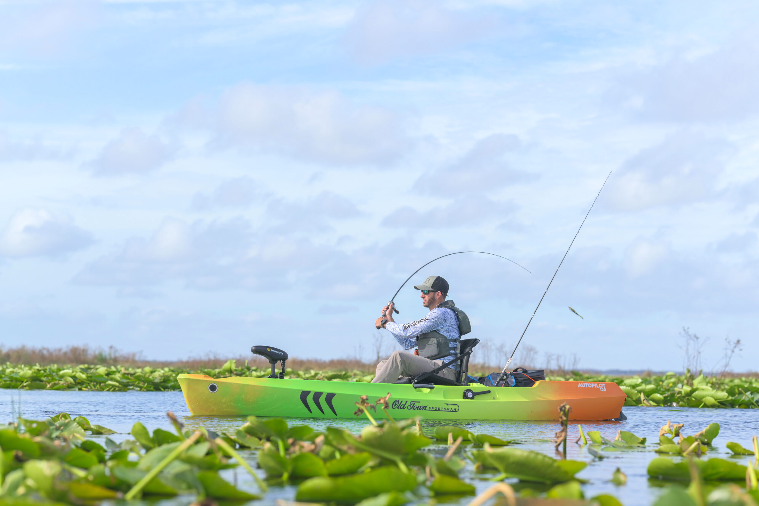 Old Town Autopilot Fire Tiger Kayak